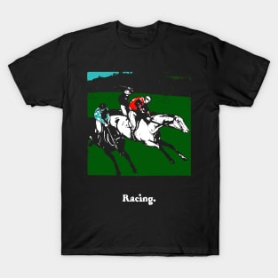 Victorian Art - Sporting Art - Horse Racing T-Shirt